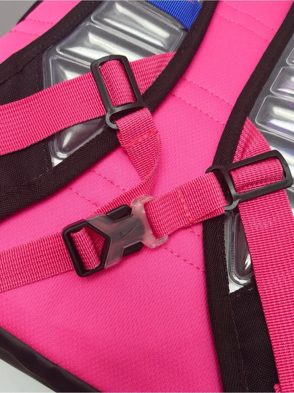🌹Nike Black Backpack with Pink Accents and Gradient Detail